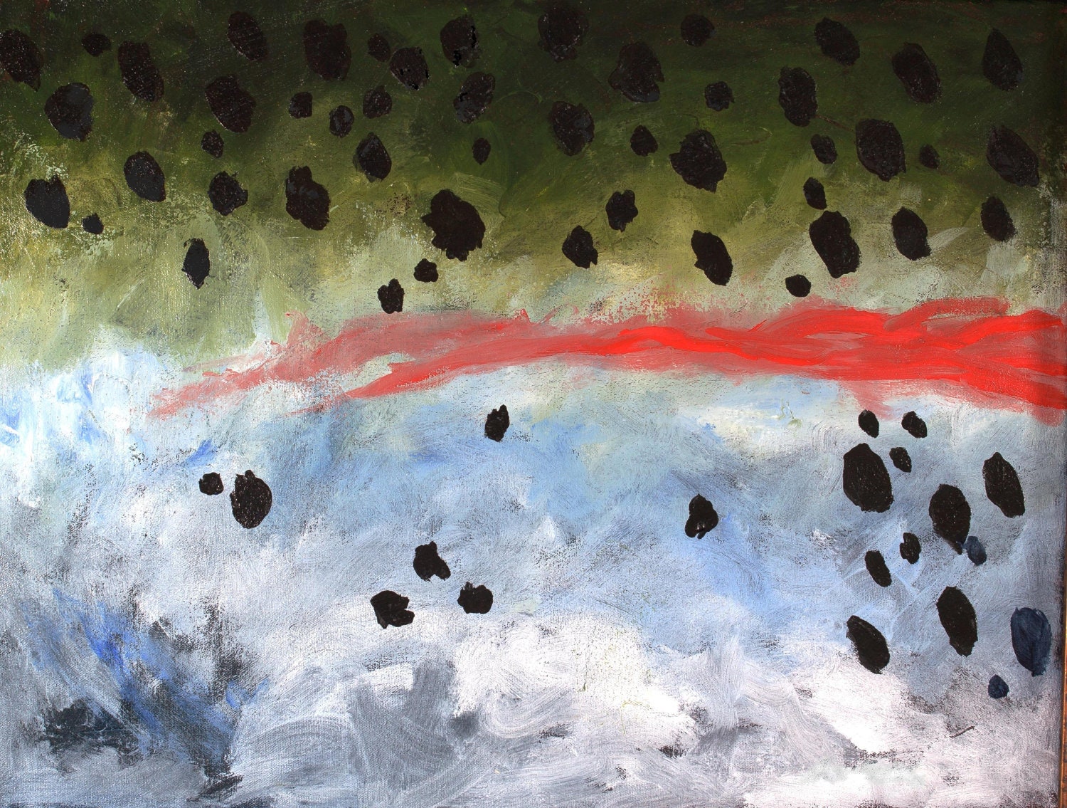 Rainbow Trout Skin Print