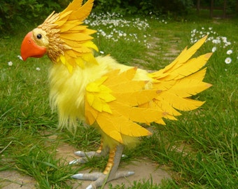 FinalFantasy Chocobo - OOAK Posable Doll - "Made to Order"