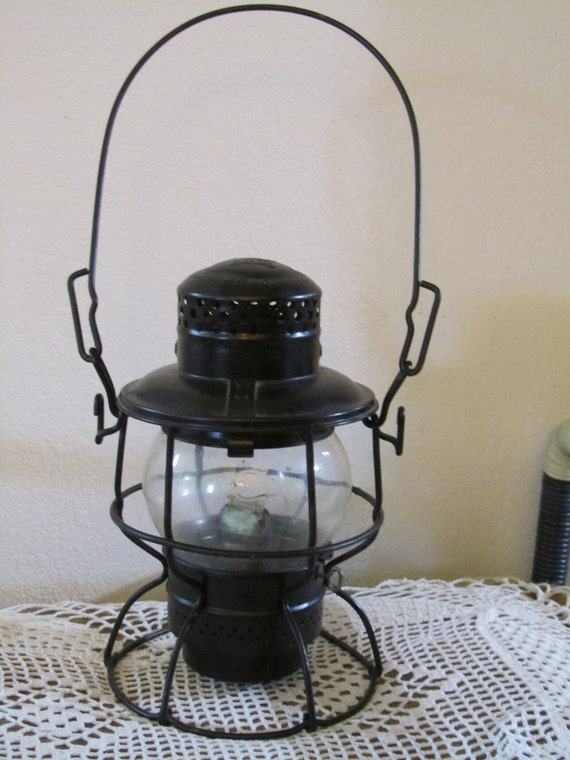 Vintage Adlake Kerosene Railroad Lantern