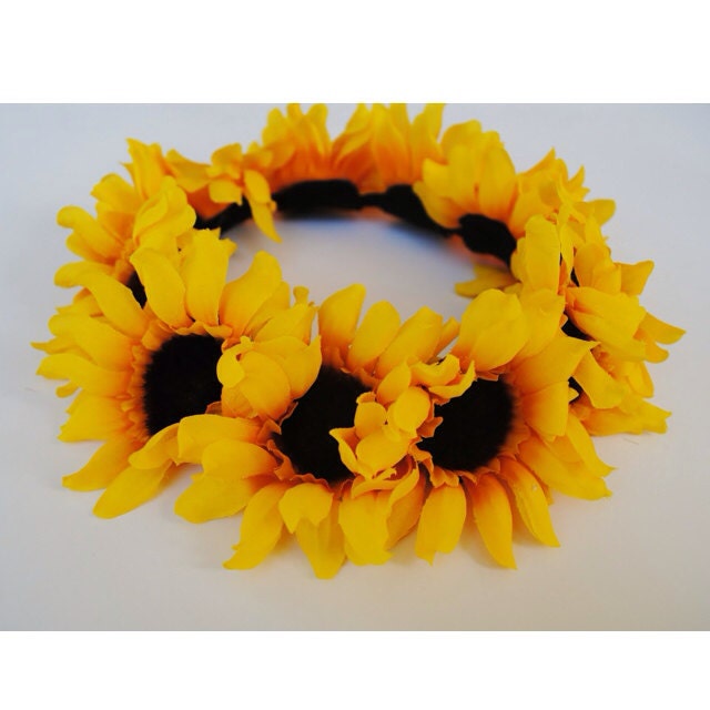 Sunflowers Flower Crown