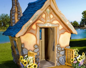 Storybook Cottage Playhouse