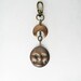Man in the Moon Keychain - assembled vintage materials