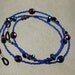 Eyeglass Strap, Blue Strap, Eyeglass Holder, Crystal Strap, Kids length
