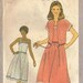 Simplicity 8518 Vintage 1970s Misses Sundress Jacket Sewing Pattern Size 12 Bust 34