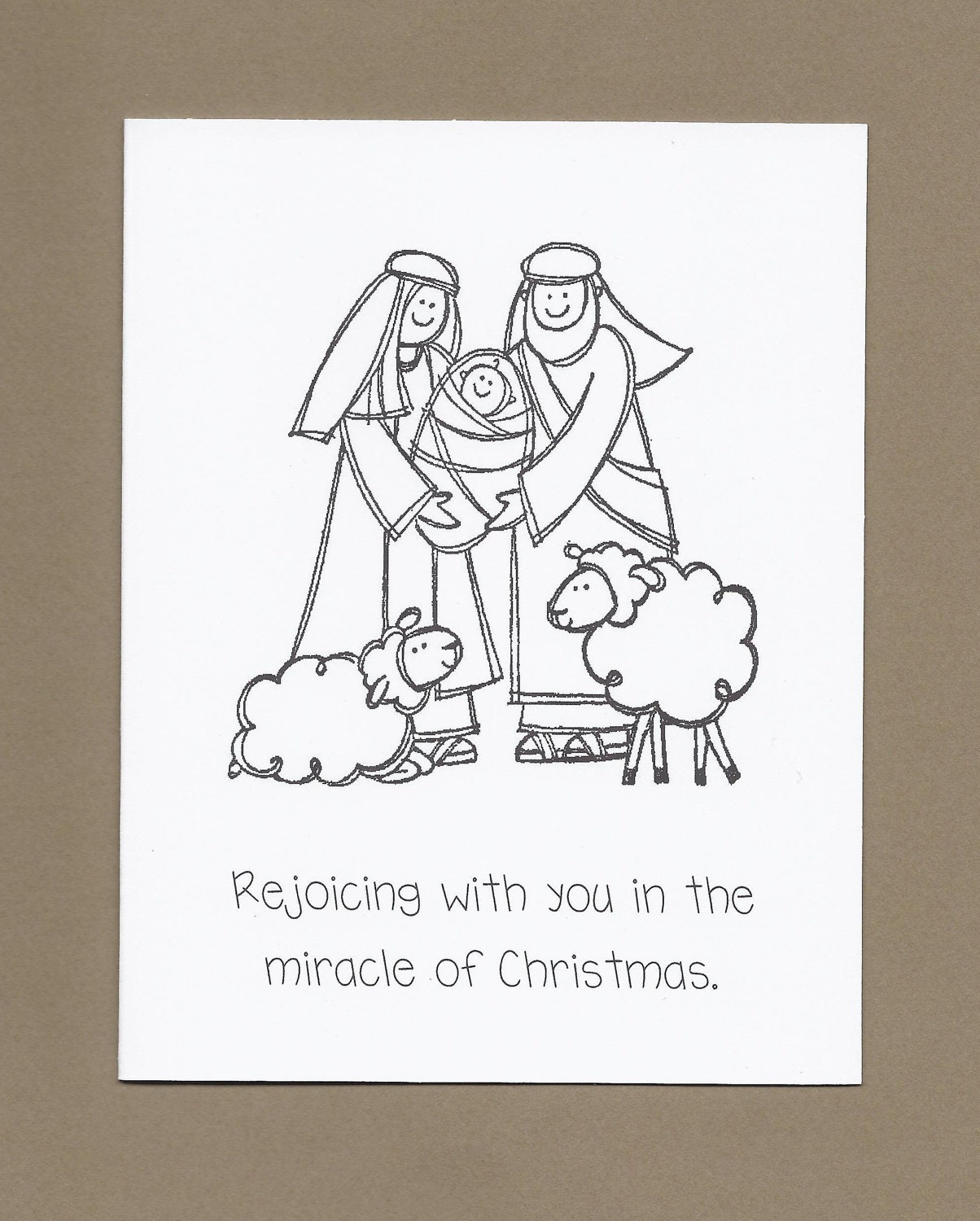 Religious Christmas Cards For Sale Gambar Puasa