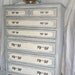 Highboy Dresser Vintage Poppy Cottage Painted Furniture