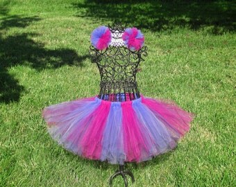 Cheshire Cat Tutu - Girls cat costume- Baby Cheshire tutu- Dance tutu- Disney Costume, Cheshire Cat Costume, Alice in Wonderland tutu