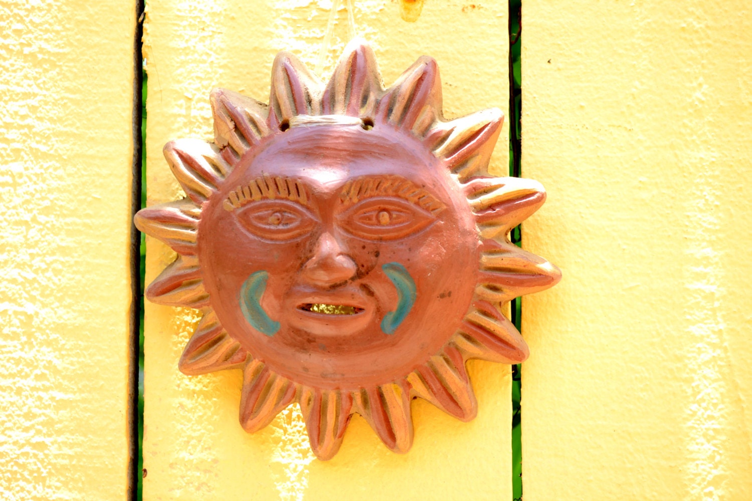Small Ceramic Wall Decor Sun