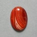 cabochon RED CARNELIAN oval 18X25mm designer cab