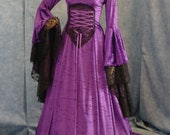 medieval handfasting dress renaissance wedding by camelotcostumes