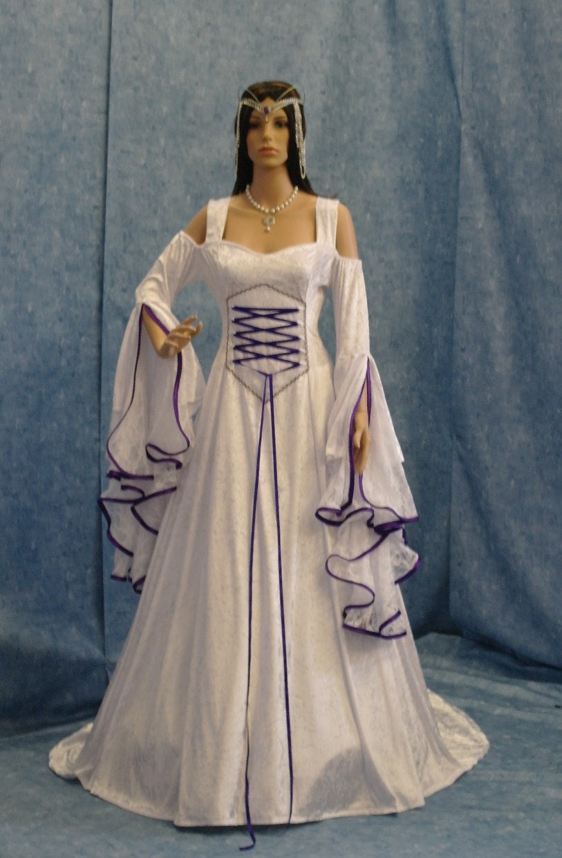 wedding dress medieval