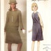 1960s Sleeveless Dress Pattern and Jacket Jean Muir Jane & Jane Pattern Vintage Butterick 3723 Bust 32"