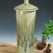Tall Lidded Stoneware Pottery Pasta Jar Canister (YCP204)