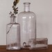 Antique Apothecary Glass Medicine Bottles Set of 3 Rustic Glass Bottles