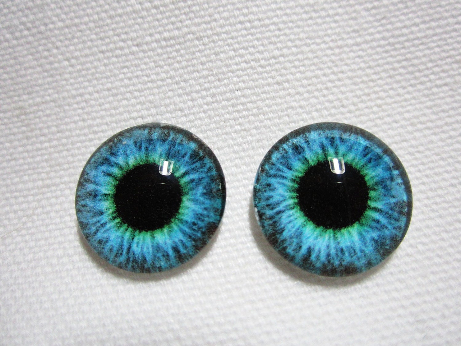 vintage glass doll eyes