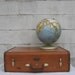 Samsonite Large Suitcase - MidCentury Luggage - Retro Wedding Photography Prop