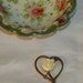Vintage Carved Ivory Bal-Ron Pin Brooch Jewelry carving Rose elephant genuine Deco Pre ban