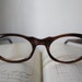 Vintage cateye EYEGLASSES // Italian frames // Tortoise shell eyeglasses // sunglasses // DEADSTOCK