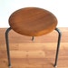 Arne Jacobsen Teak Stool (3 Available)