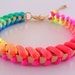 Save 50% Neon Gold Linked Friendship Bracelet