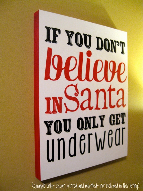 DIGITAL DOWNLOAD printable If You Don't Believe In by misspokadot