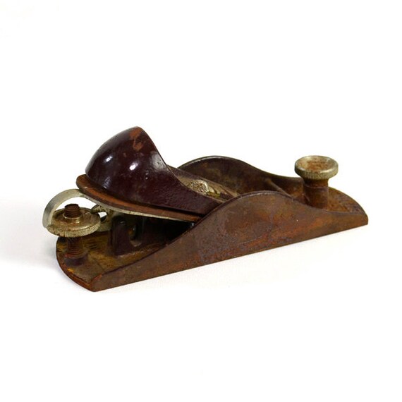 Stanley Wood Plane Made In USA Super Rusty Heavy Patina