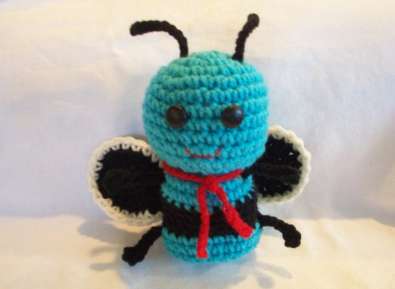 crochet bumble bee stuffed animal