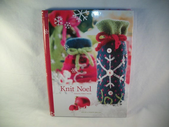 Needle Crafts Knitting Pattern Book KNIT NOEL by Bobbie