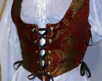 Lady's Renaissance, Celtic, Pirate, Medieval, Steampunk Bodice