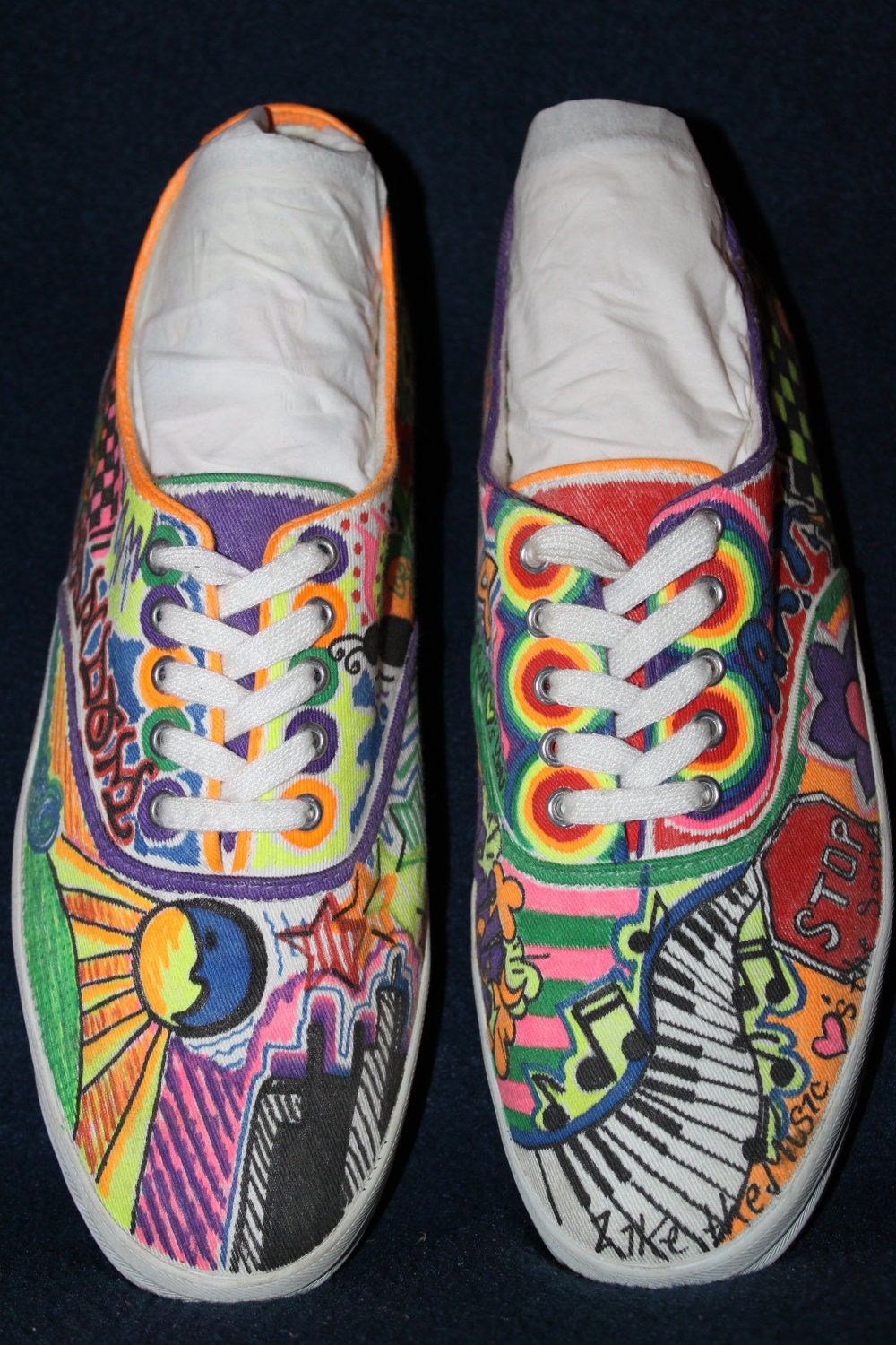 shoes custom sharpie Sharpie Made Shoes Custom