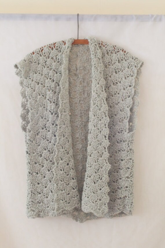 Crochet Pattern Vest Pattern Infinity Scarf Pattern Womens