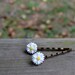 Daisies - Bobby Pin Set (2) - Daisy - Bobbies - Spring - Easter - Yellow - White - Flower - Gifts Under 25