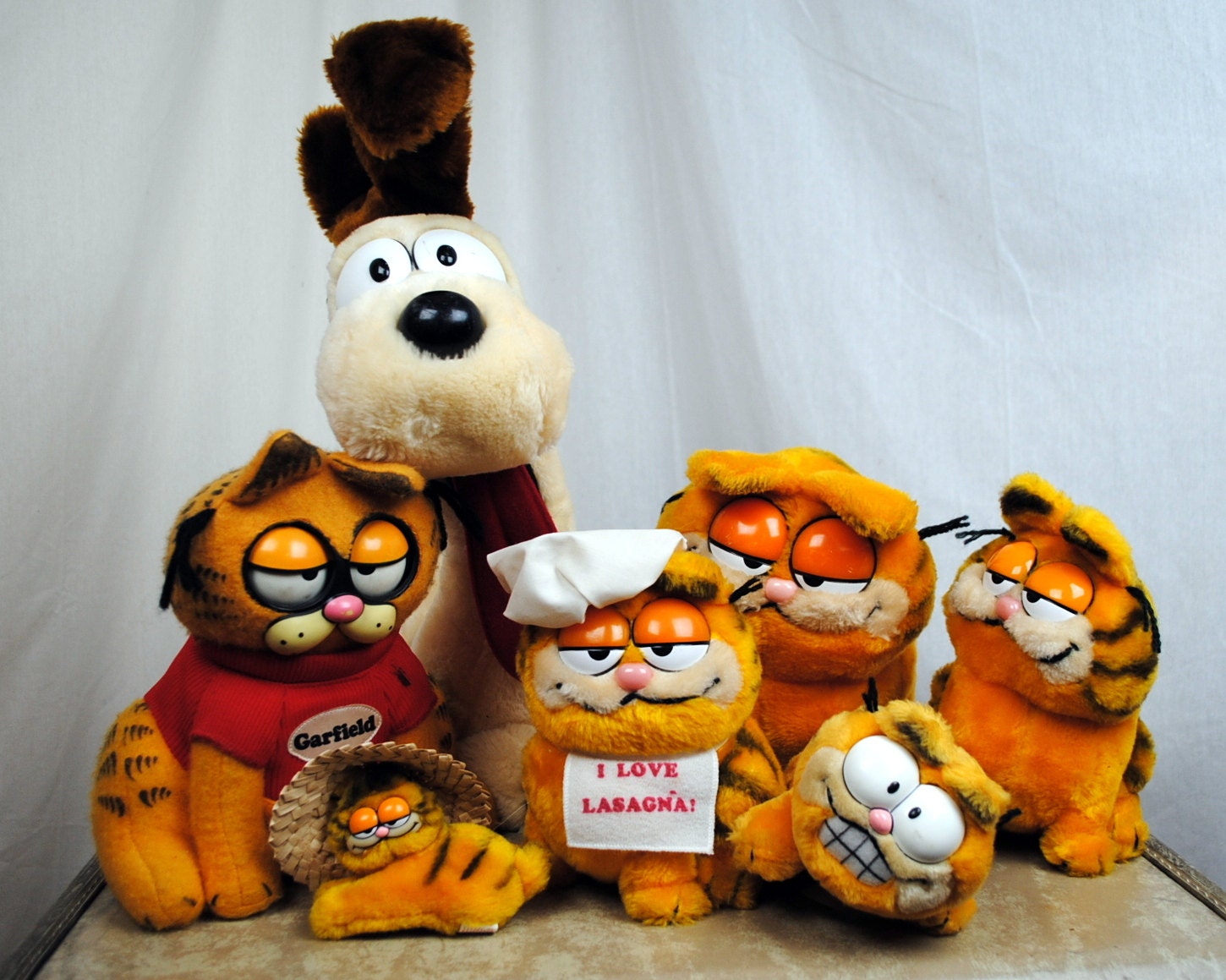 garfield cuddly toys