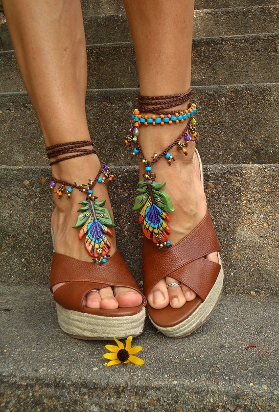 sandales hippie