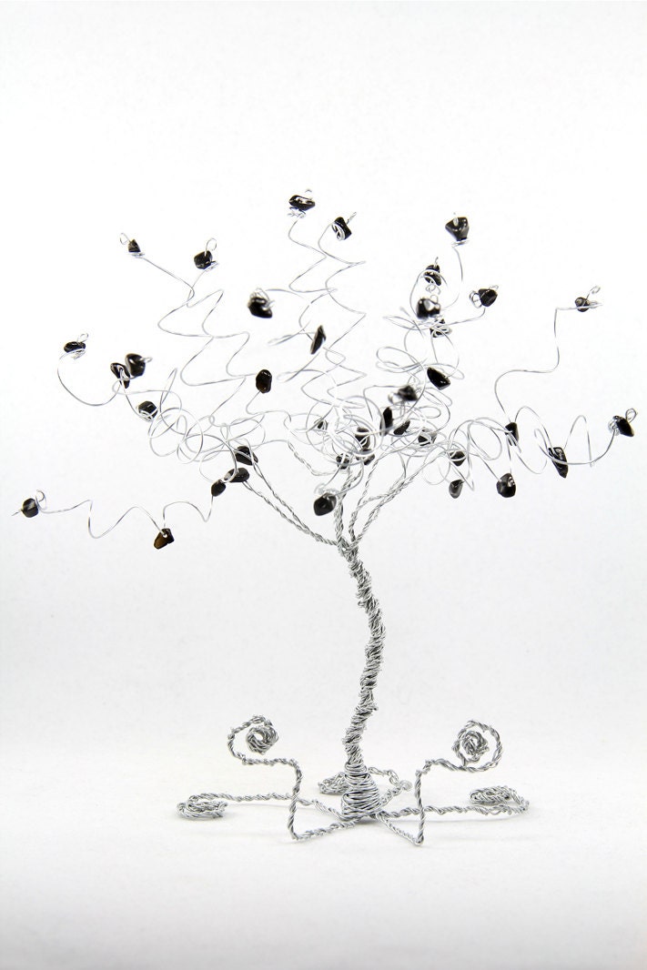 Wire Tree Business Card Holder