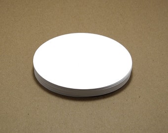 Large Cardstock Ovals, Cardstock Oval, Place Card, Gift Tag, White Place Card, White Paper Oval, Ivory Cardstock Oval, Ivory Cardstock Oval