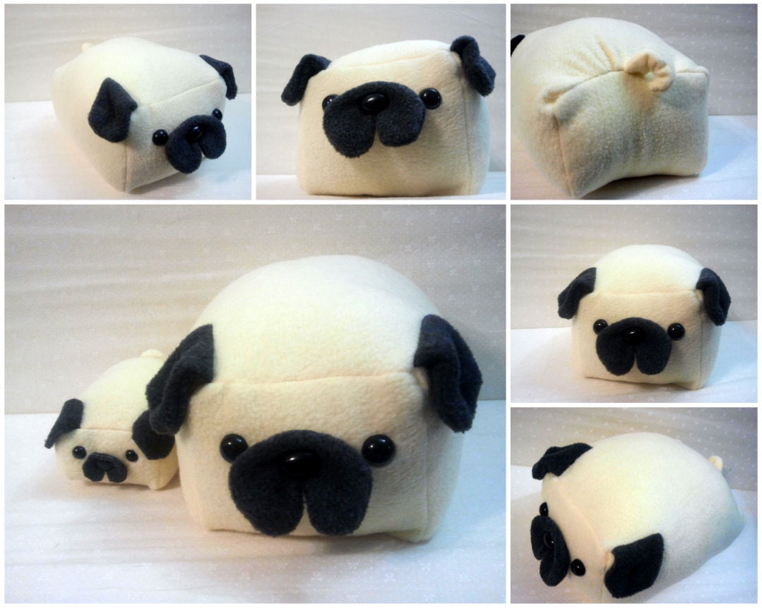 pug loaf plush