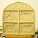 Farmyard Friends Shortbread 1994 Sheep Goat Geese Pig Clay Cookie Mold