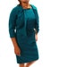 1960s Teal Dress and Jacket