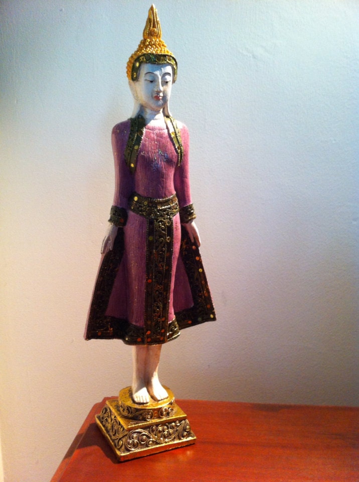 Female Standing Buddha Statue Feng Shui Zen by phantomas2011