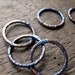 Earring and Necklace Link Set in Indigo - Patina Copper Artisan Components