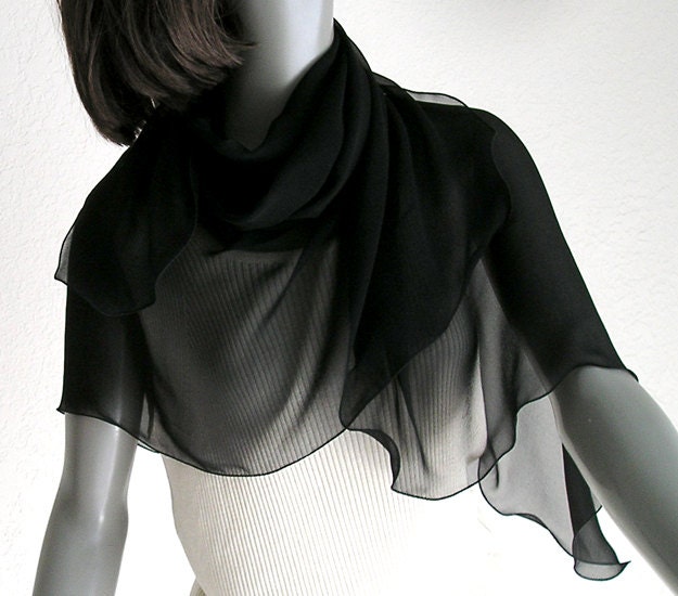 sheer scarves for dresses