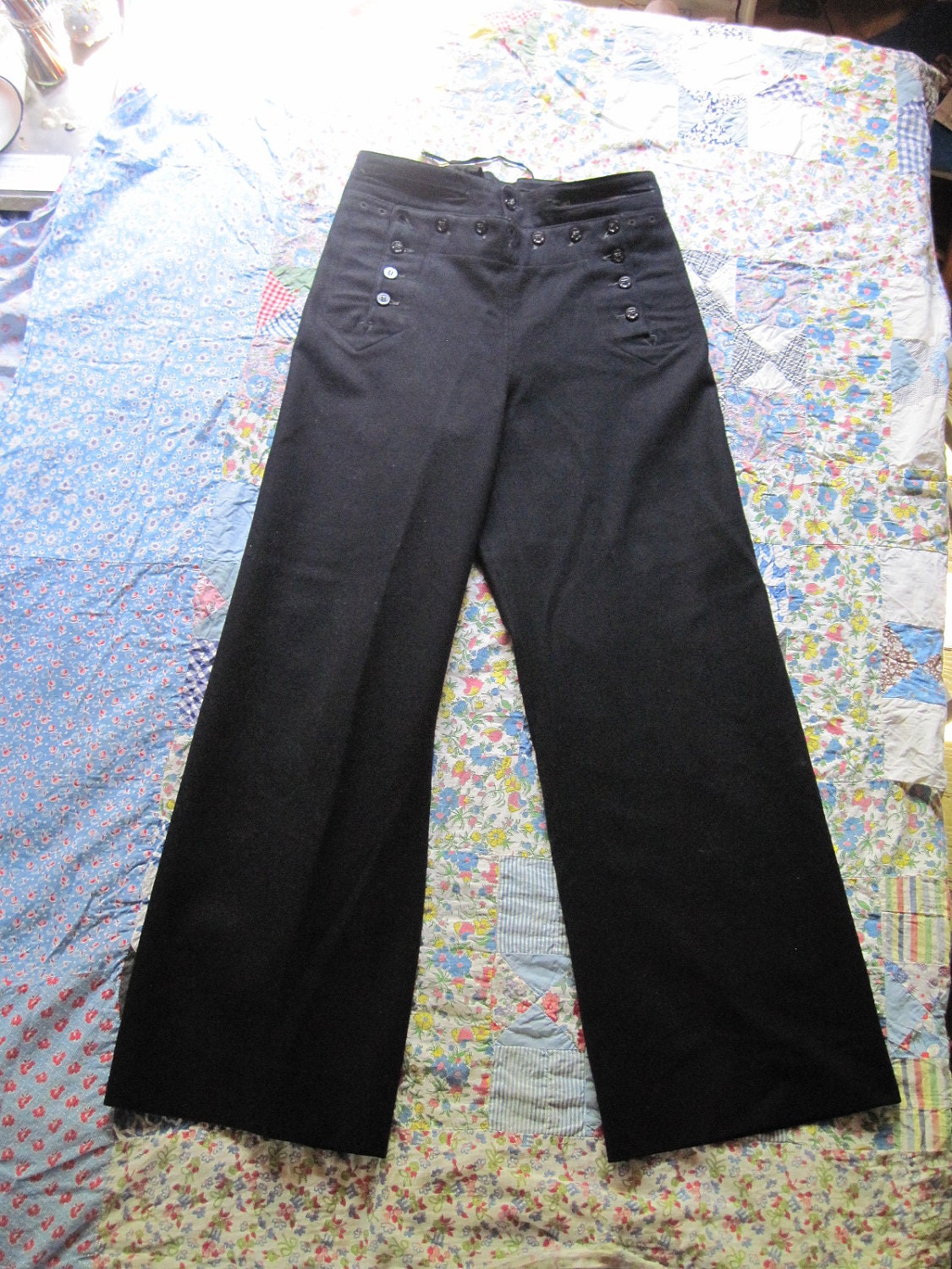 old navy wool pants