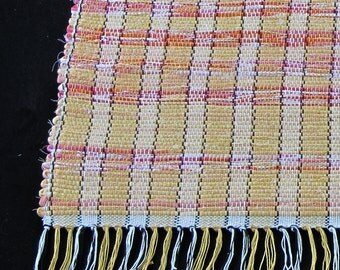 Rag Rug Dreamsicle Swirl short and sweet