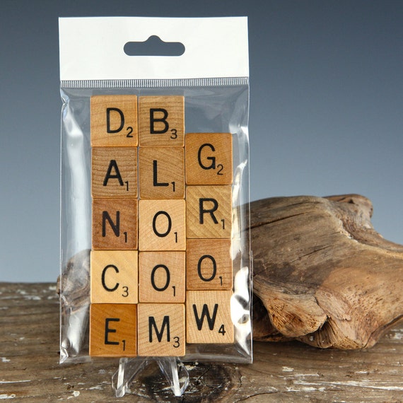 Items similar to DANCE BLOOM GROW Scrabble Letters Pack on Etsy