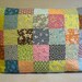 Patchwork Quilt Pillow Sham - Standard Bed Pillow Sham