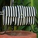 iPhone Smartphone Multi Compartment Clutch Vegan Wallet - Black and White Stripes