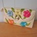 SALE vintage woven clutch purse