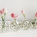 Glass Bud Vase - Baby's Breath Collection - ready to ship