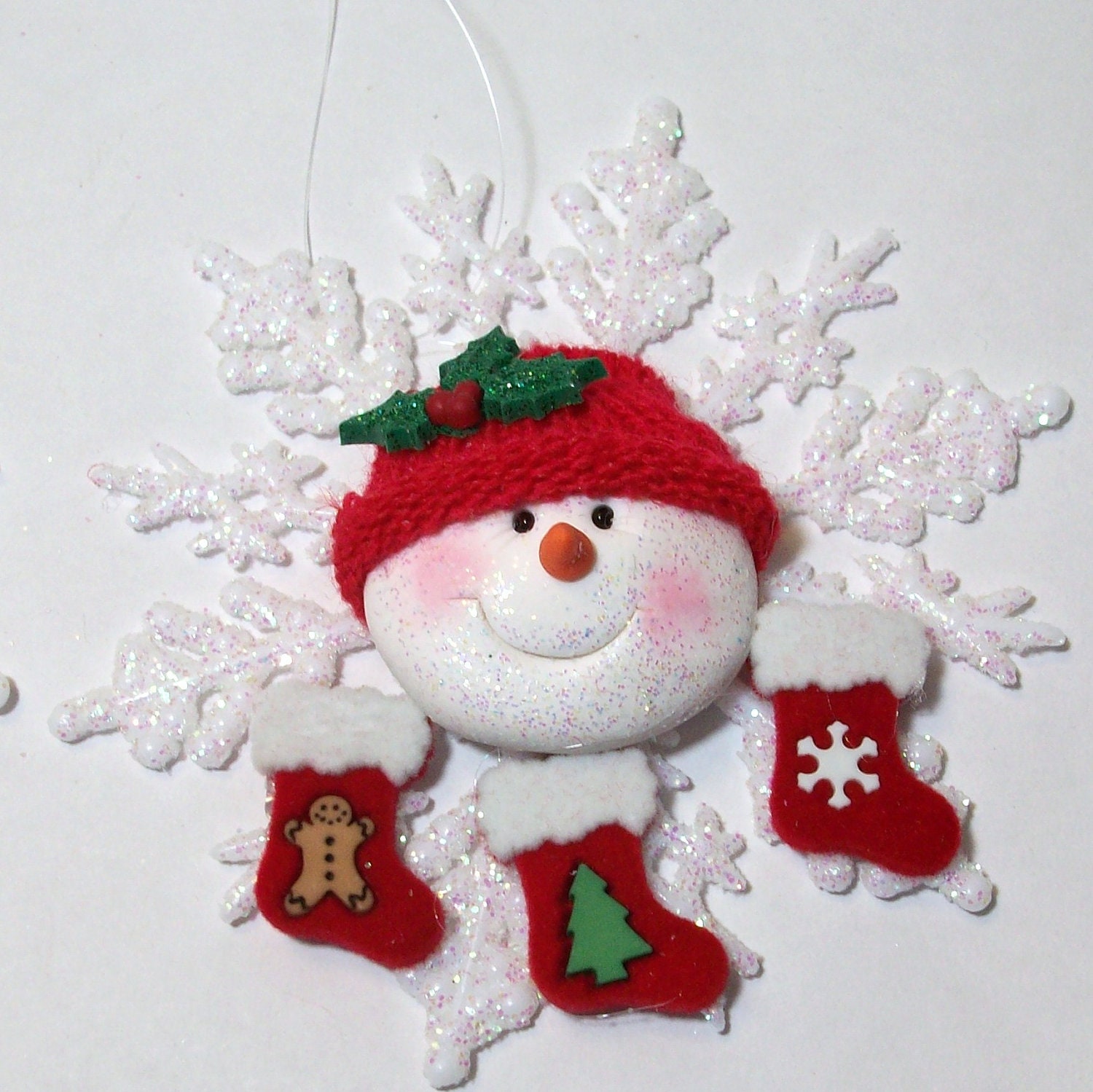 Christmas: snowman ornament